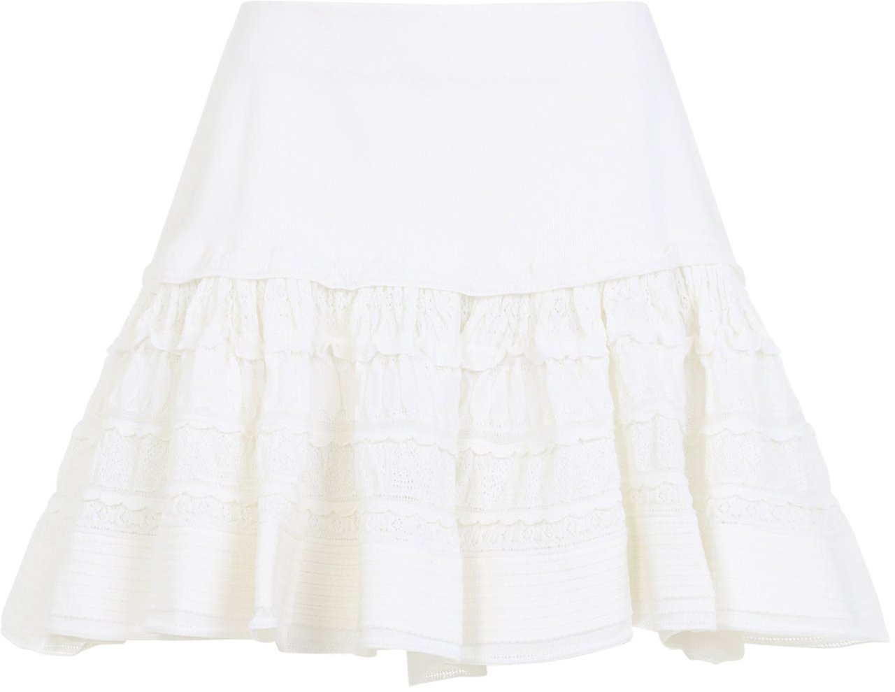 Alaïa AlaïA Ruffle Mini Skirt Divers