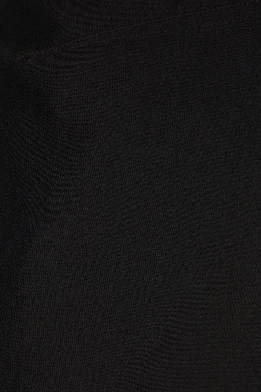 Alaïa Alaia Black wool blend pants Zwart