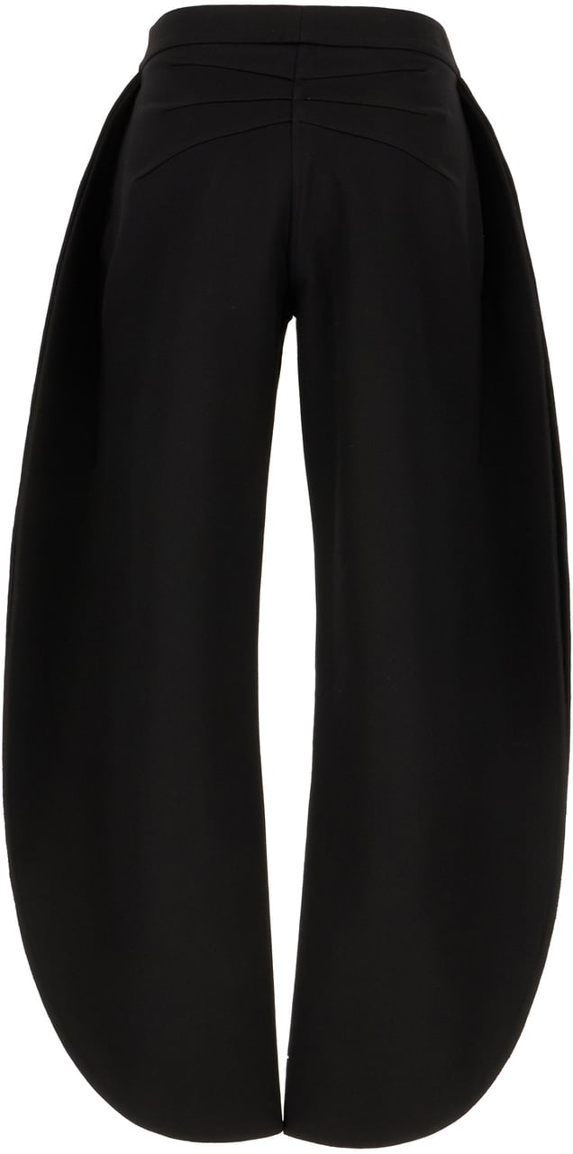 Alaïa Alaia Black wool pants Zwart