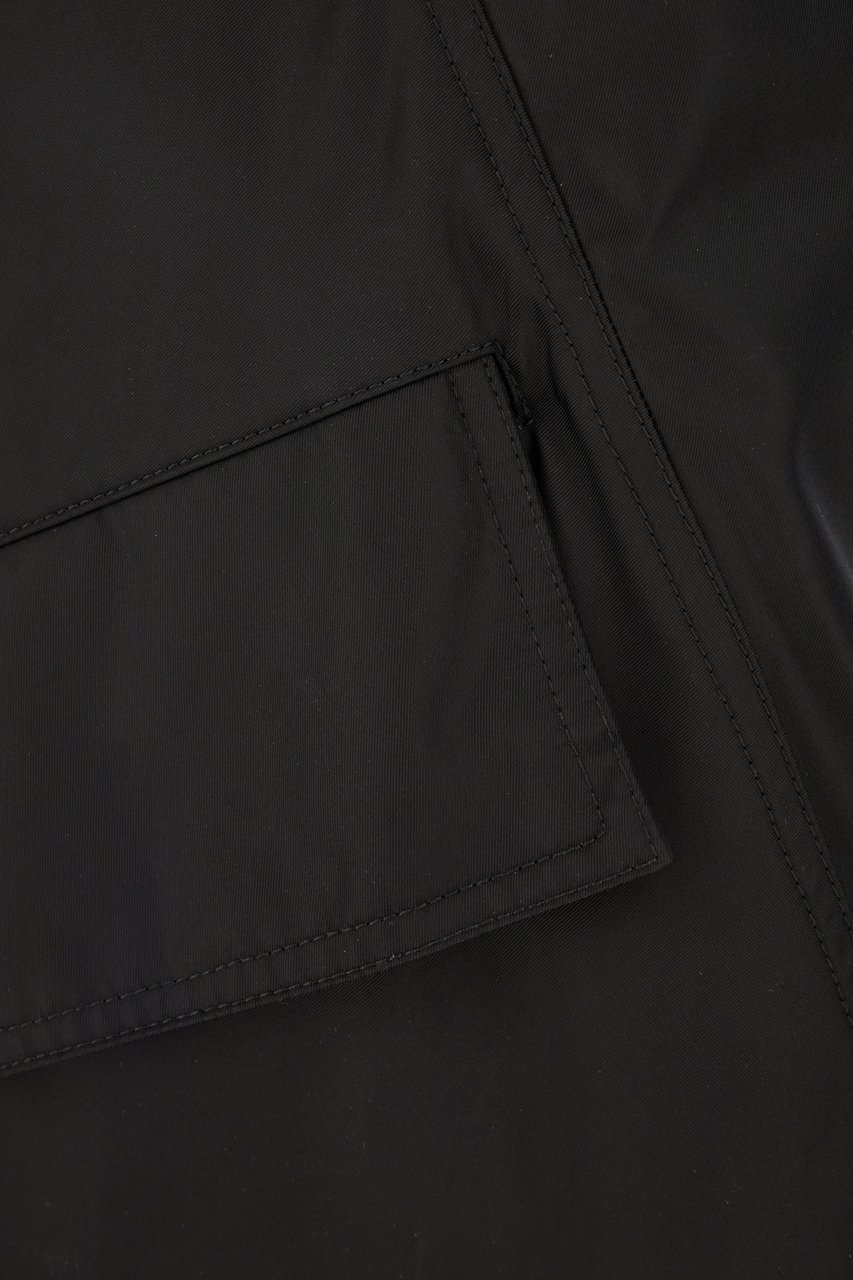 Alaïa Alaia Black nylon blend cargo pants Zwart