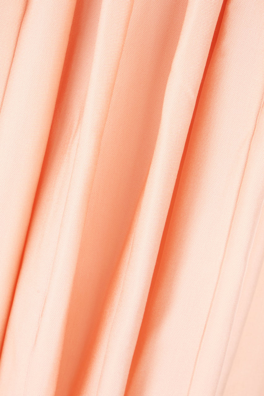 Alaïa Alaia Salmon stretch viscose blend dress Roze