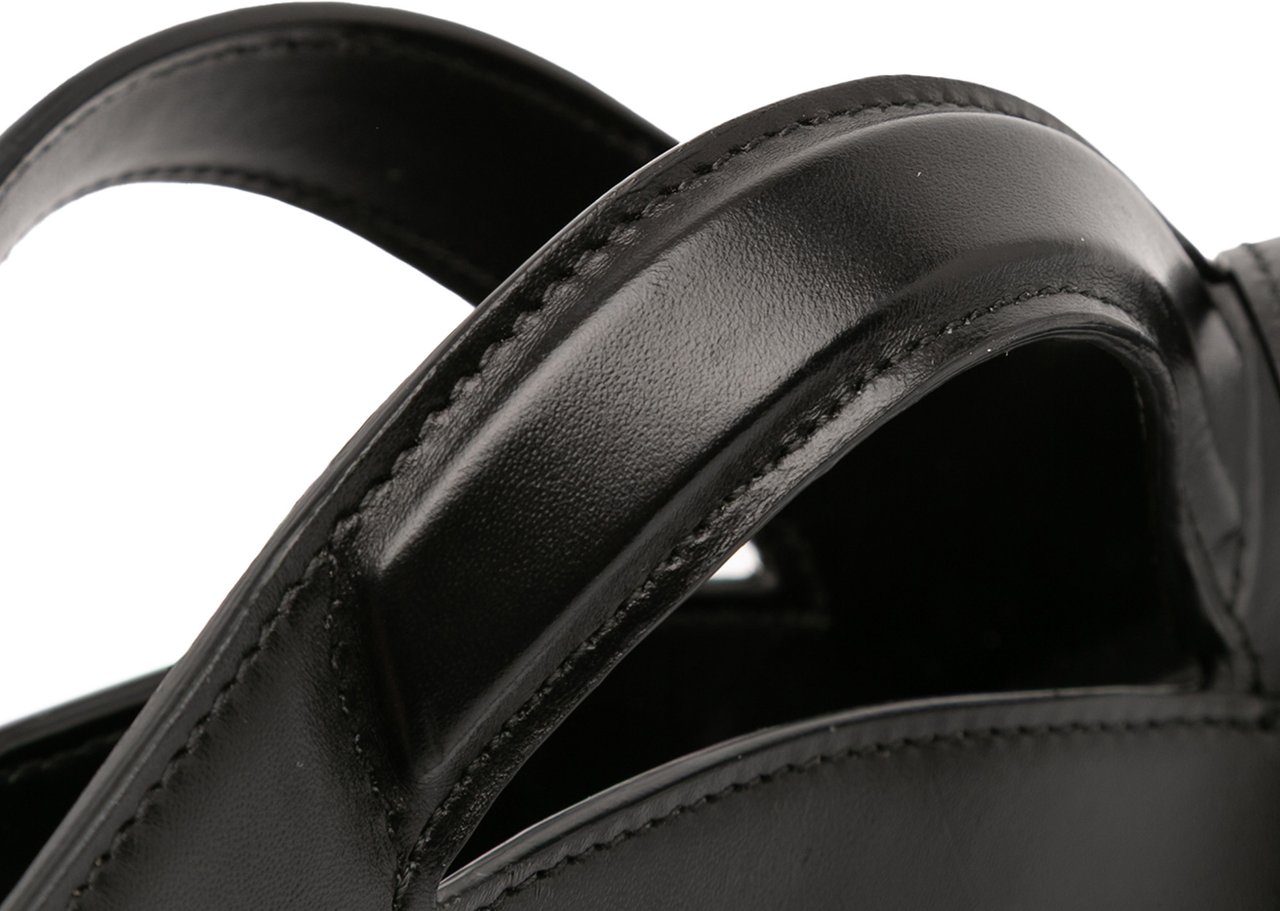 Alaïa Small Calfskin Khaima Bag Zwart