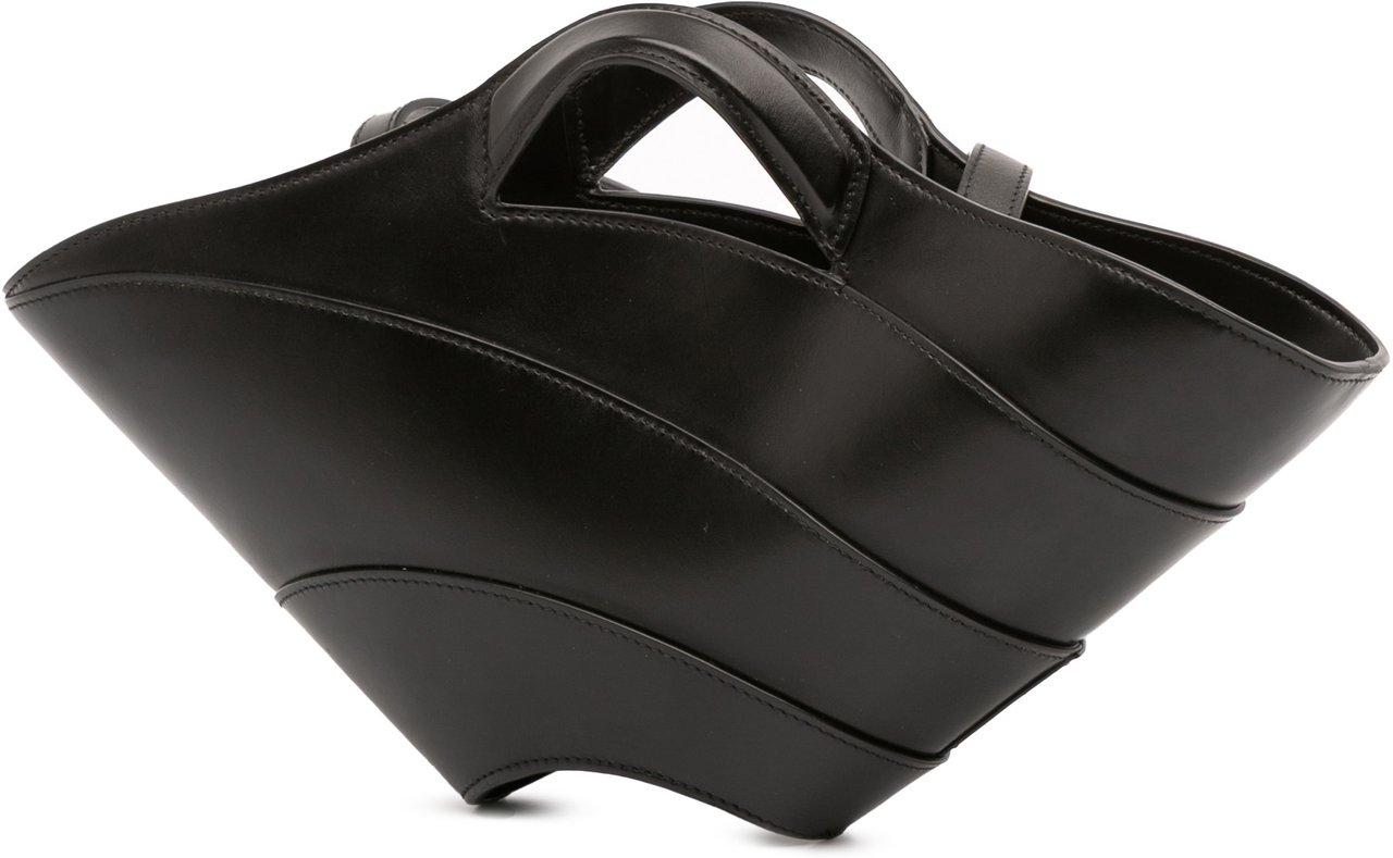 Alaïa Small Calfskin Khaima Bag Zwart