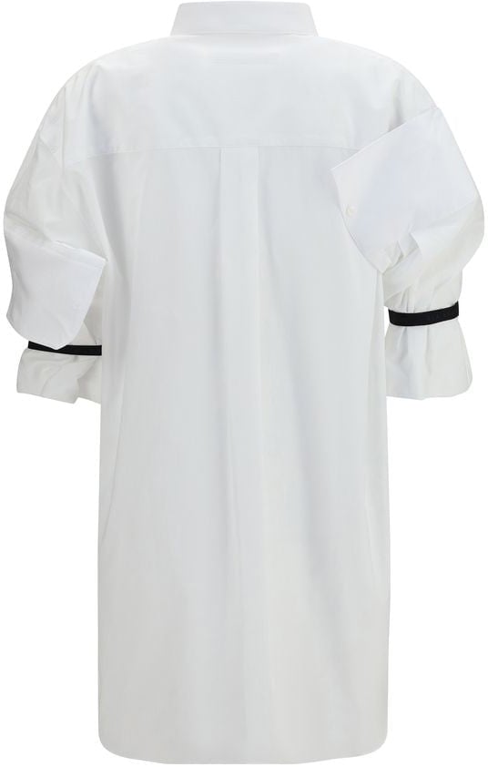 ALAINPAUL White Cotton Shortsleeve Shirt Wit