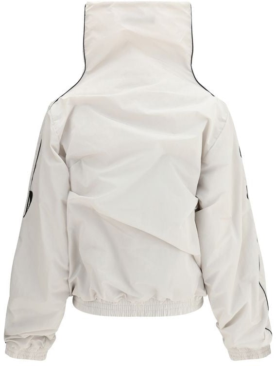 ALAINPAUL Gray Polyamide Shell Jacket Grijs