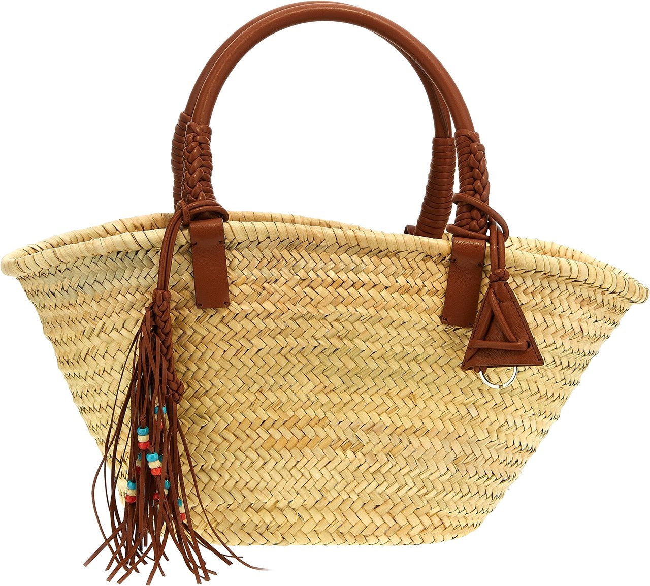 Alanui Brown Marabou Handbag Bruin