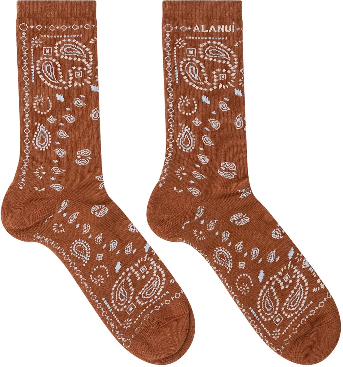 Alanui BANDANA SOCKS Beige