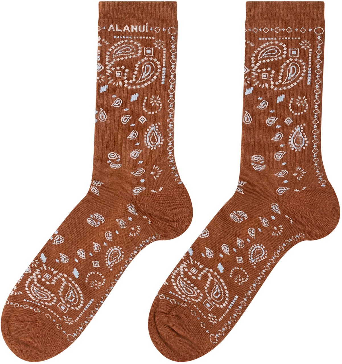 Alanui BANDANA SOCKS Beige