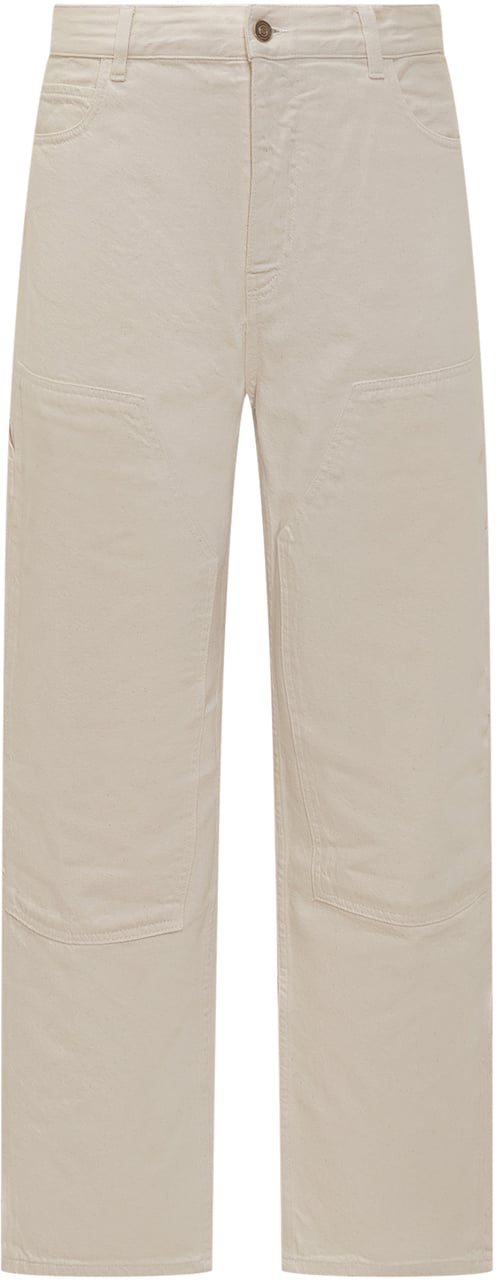 Alanui Jeans Cargo Raw Beige