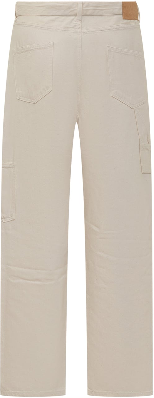 Alanui Jeans Cargo Raw Beige