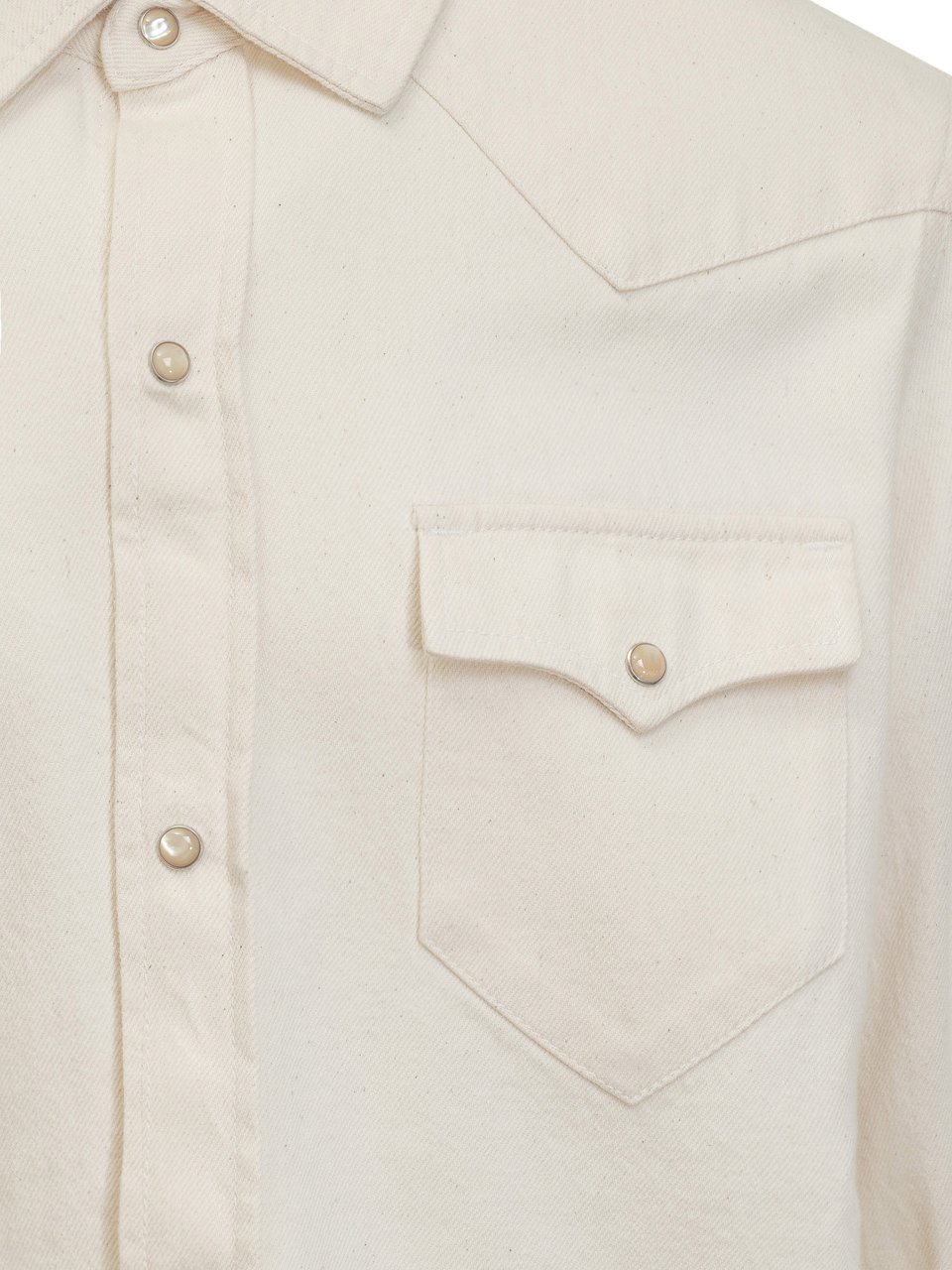 Alanui Camicia in Jeans Raw Wit