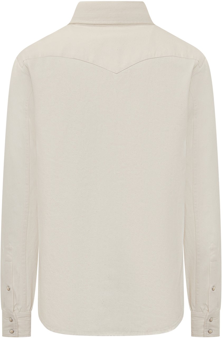 Alanui Camicia in Jeans Raw Wit