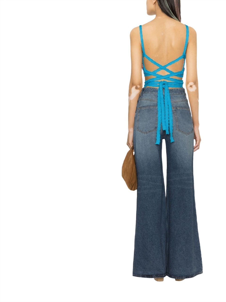 Alanui Top Blue Blauw