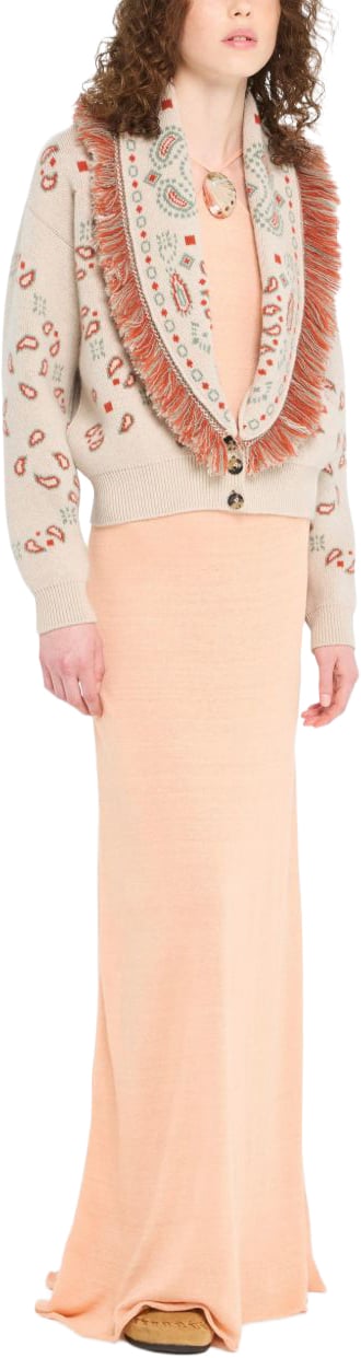 Alanui Sweaters Beige Beige