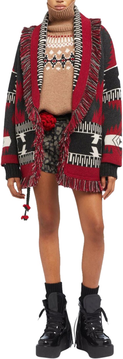 Alanui Sweaters Red Rood