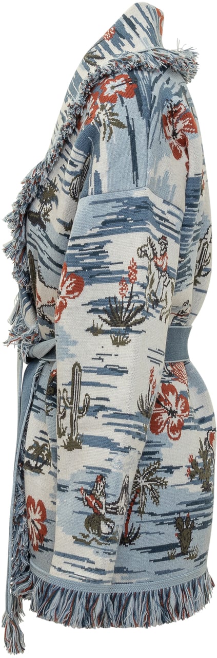 Alanui Cardigan Alanui Blauw