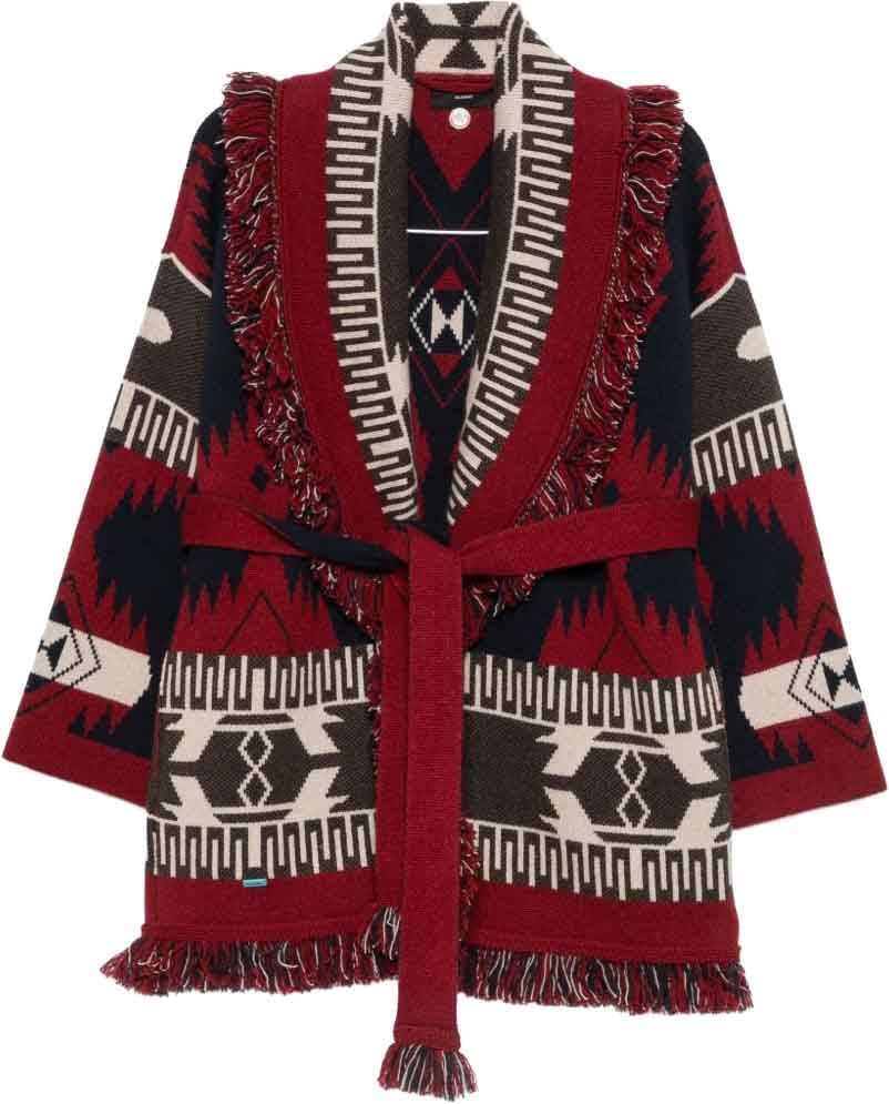 Alanui Sweaters Bordeaux Maroon