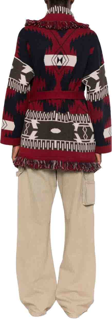Alanui Sweaters Bordeaux Maroon