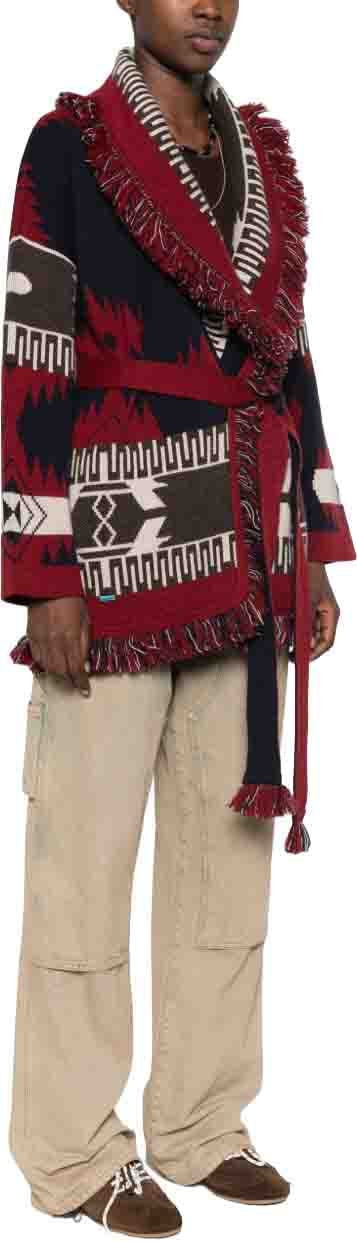 Alanui Sweaters Bordeaux Maroon