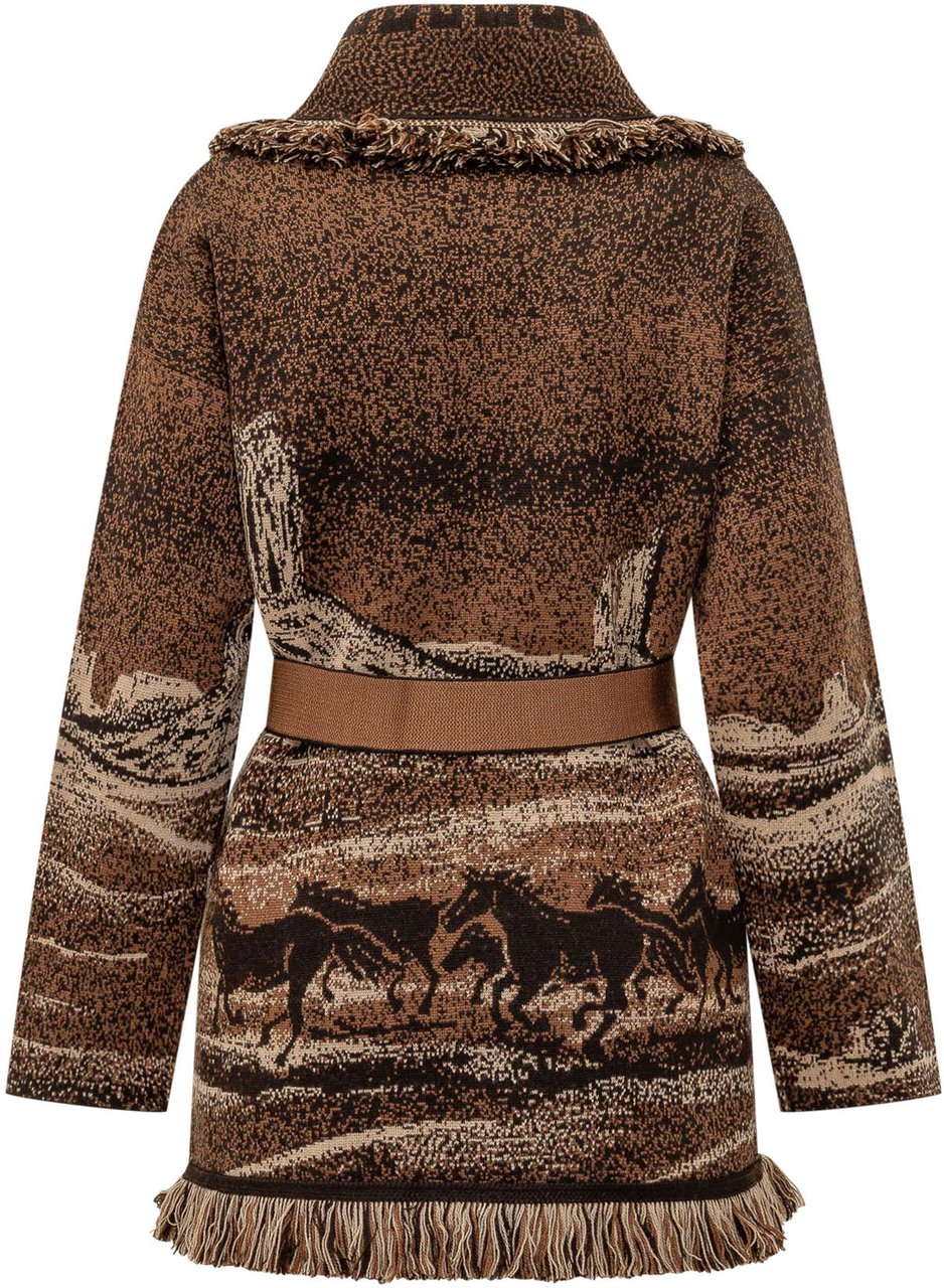 Alanui Sweaters Brown Bruin
