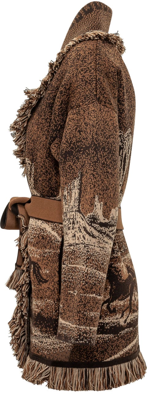 Alanui Sweaters Brown Bruin