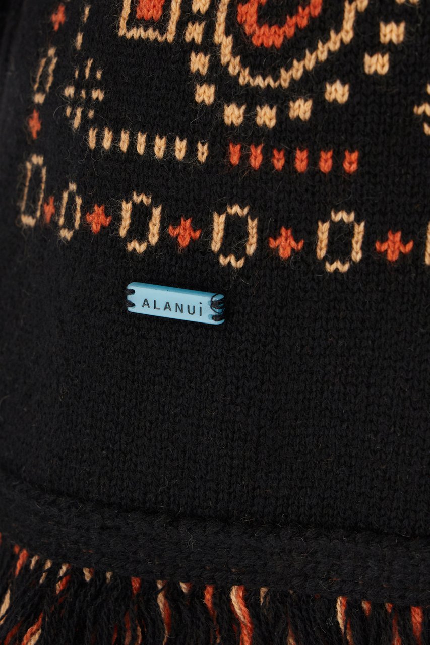 Alanui Alanui Black cashmere cardigan Zwart