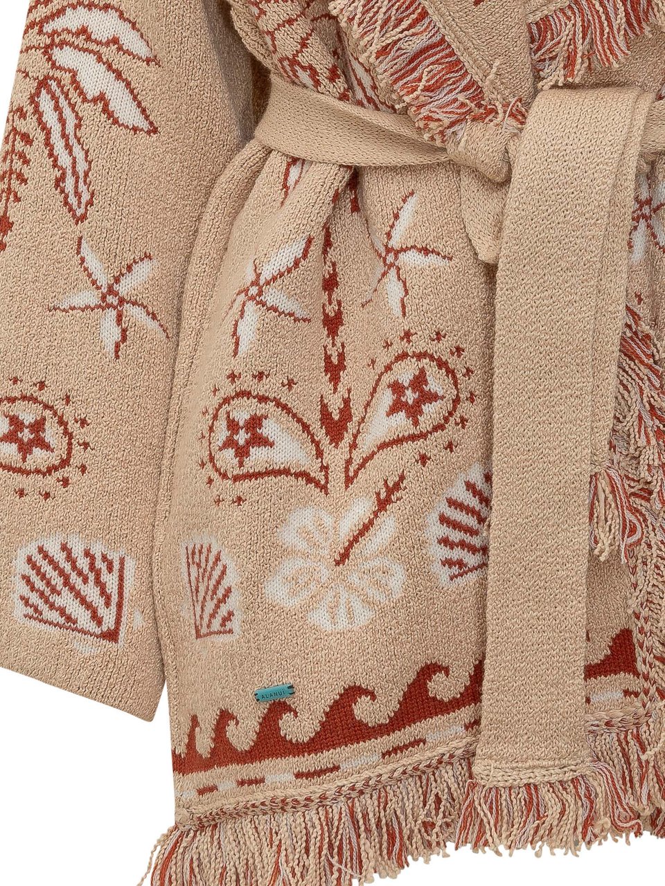 Alanui Echoes Of The Cardi Beige