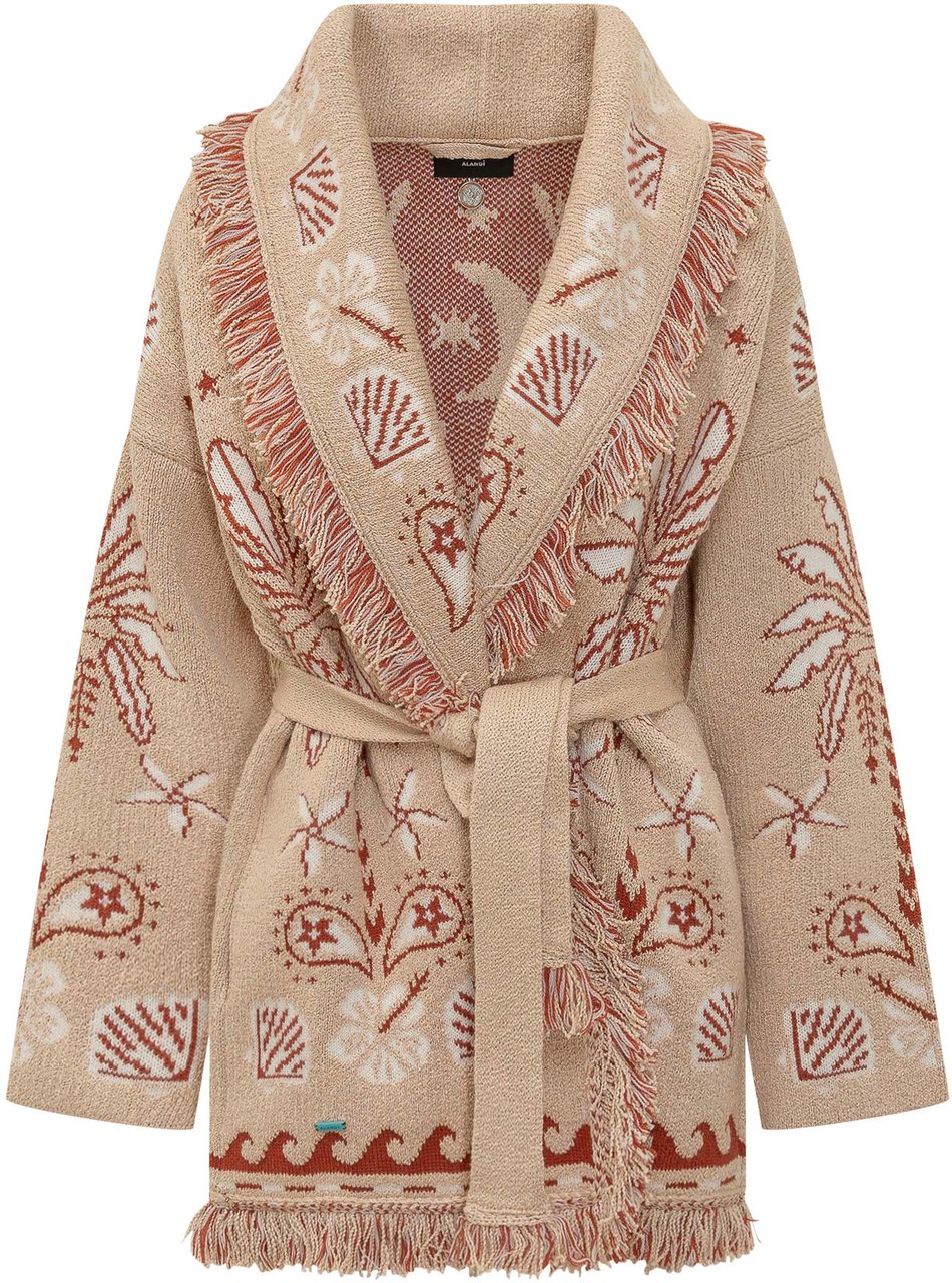 Alanui Echoes Of The Cardi Beige
