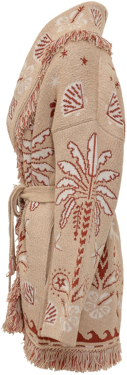 Alanui Echoes Of The Cardi Beige