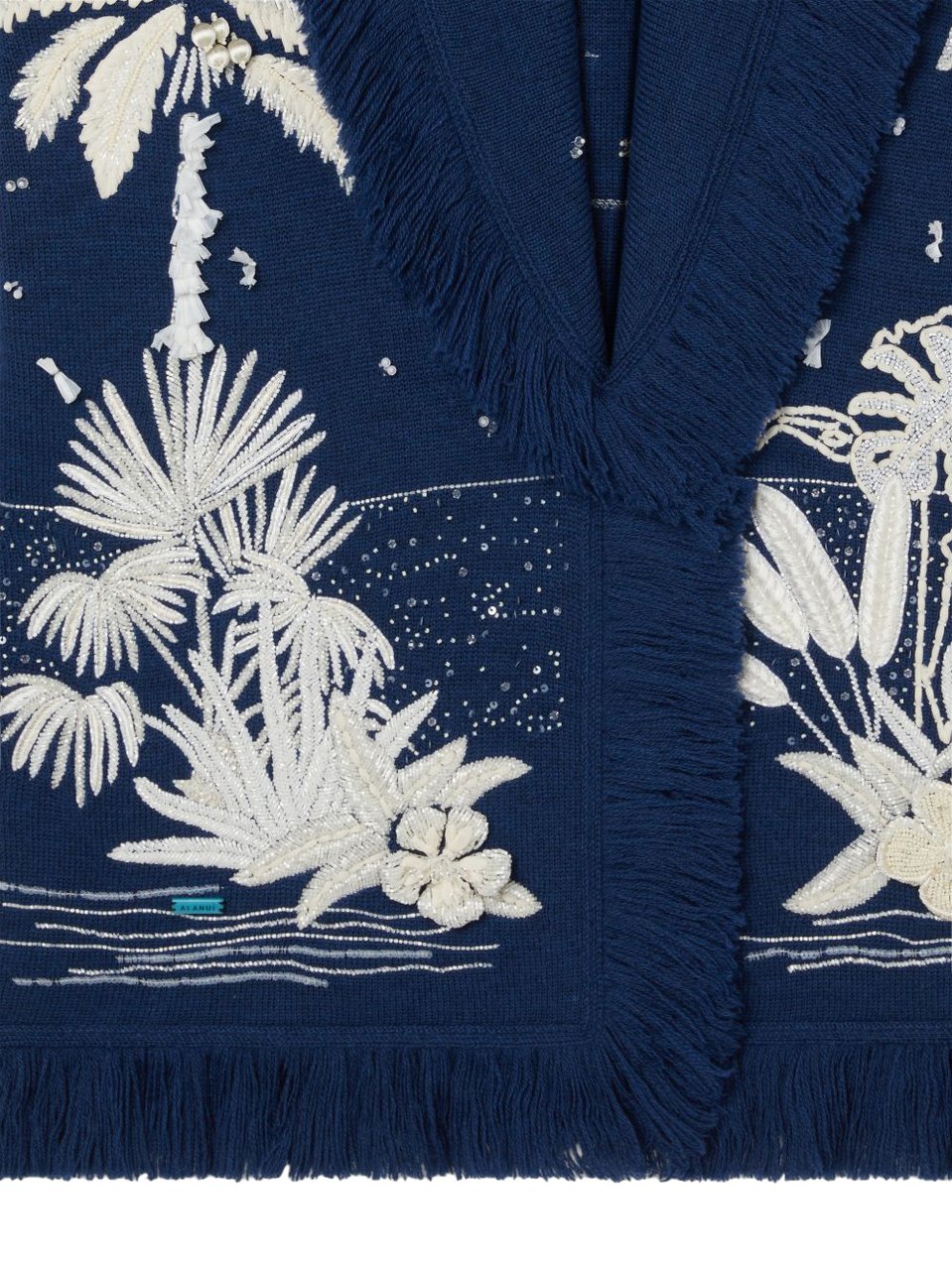 Alanui Sweaters Blue Blauw