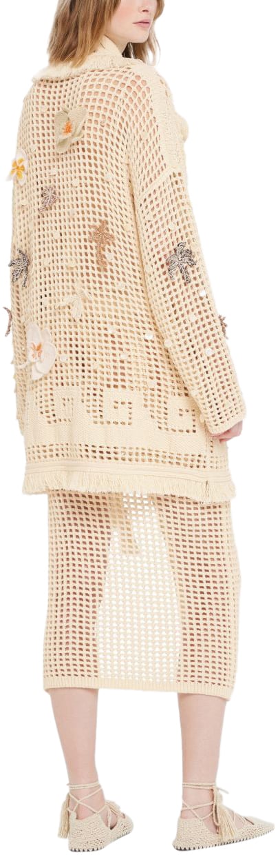Alanui Sweaters Beige Beige