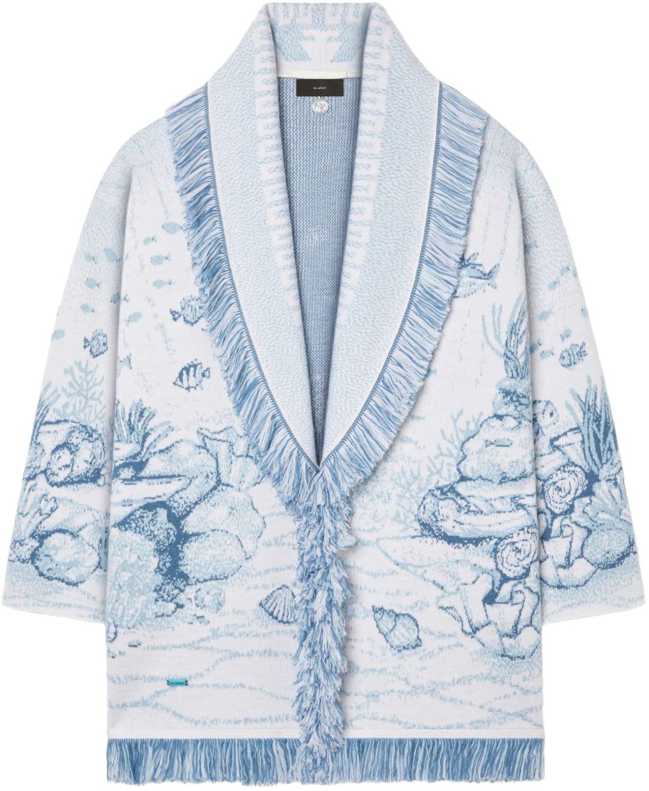 Alanui Sweaters Clear Blue Blauw