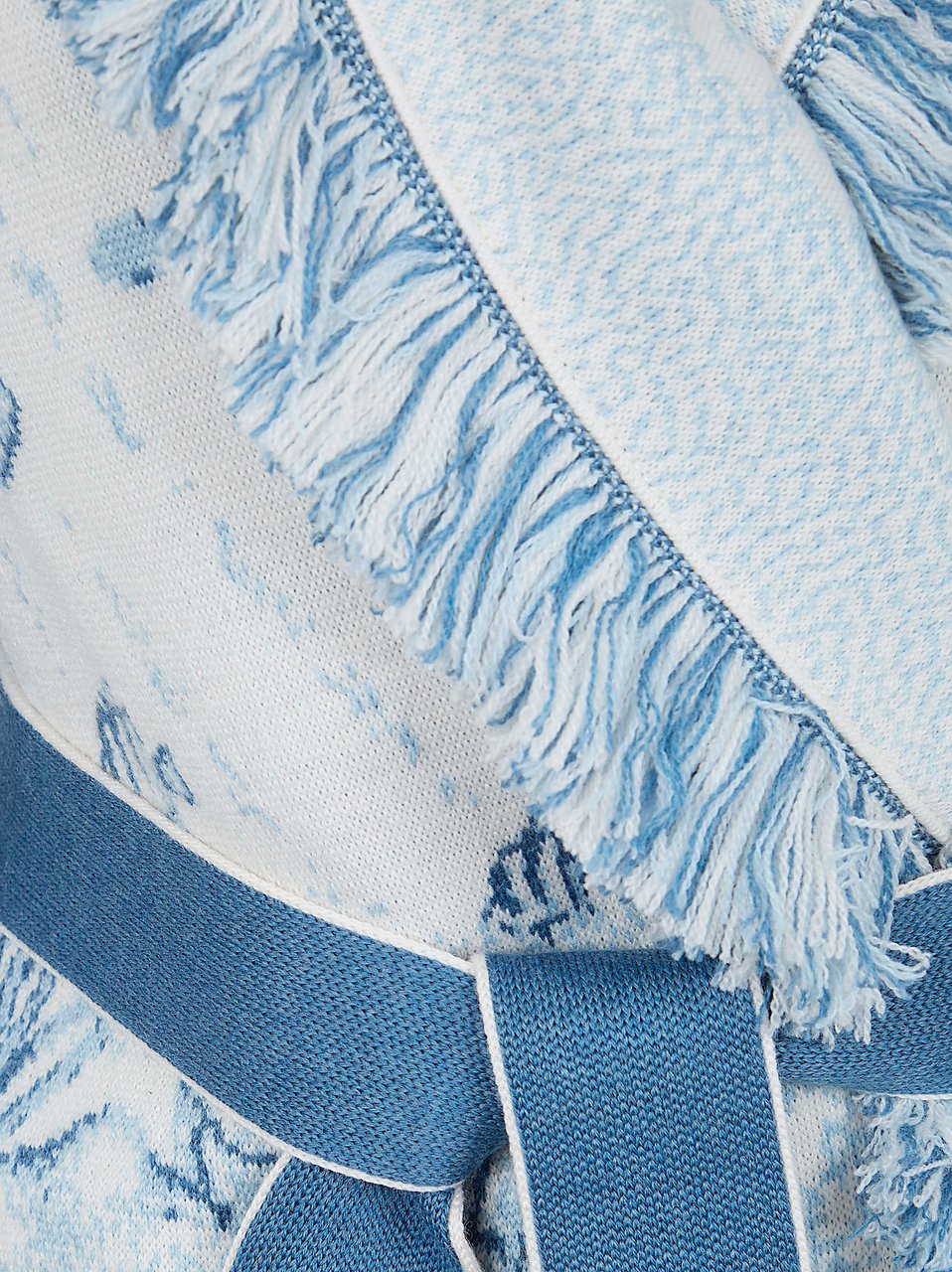 Alanui ALANUI DEEP IN THE OCEAN CARDIGAN Wit