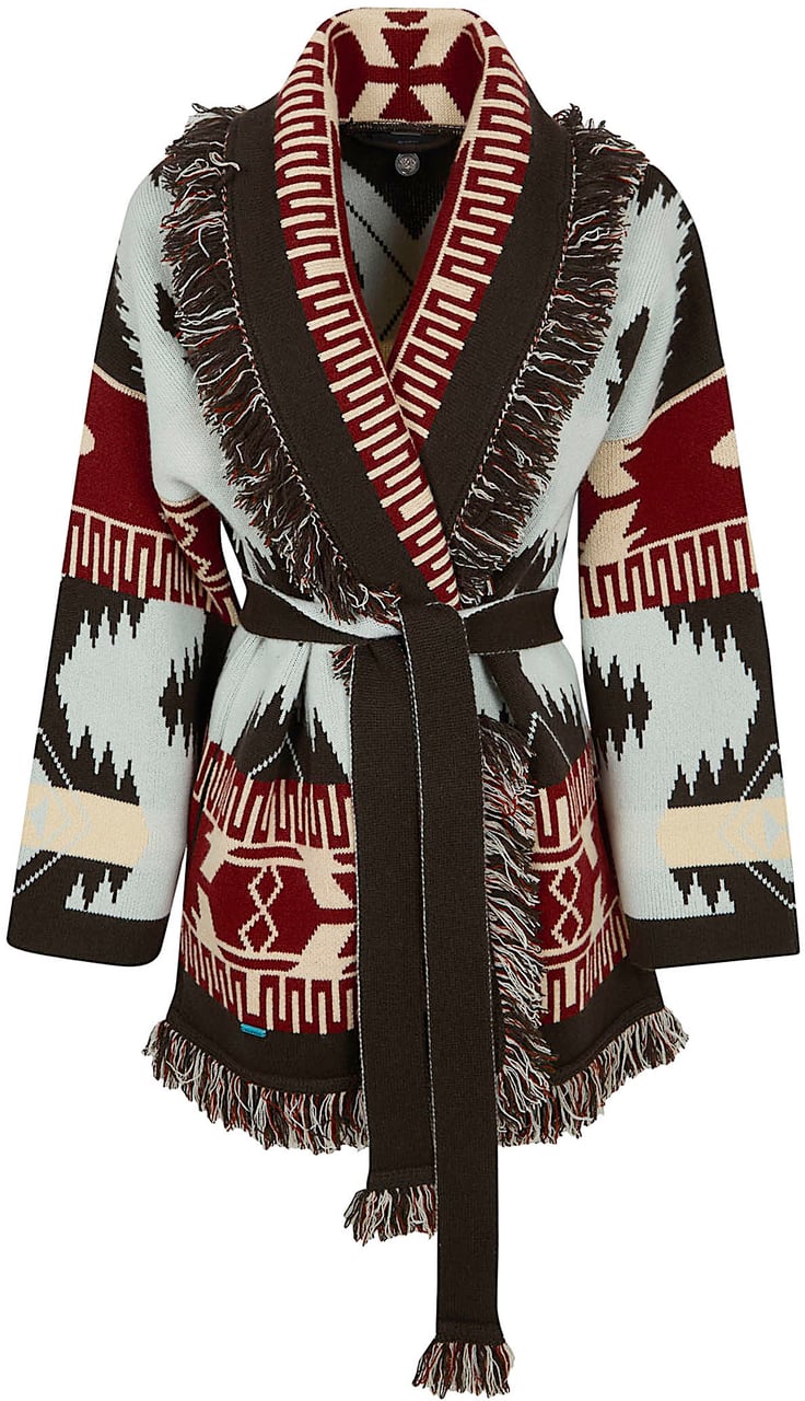 Alanui ALANUI ICON JACQUARD CARDIGAN Divers