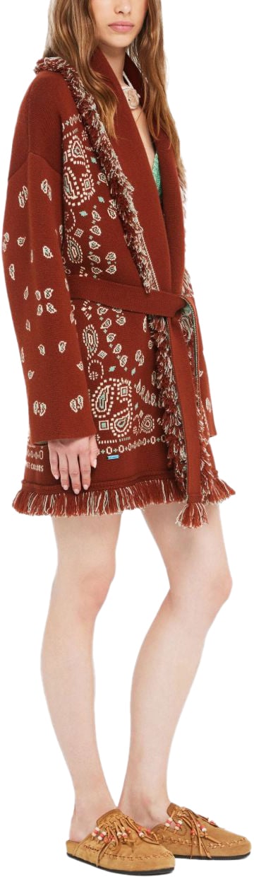 Alanui Sweaters Red Rood