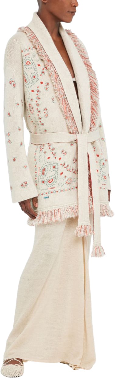 Alanui Sweaters Cream Wit