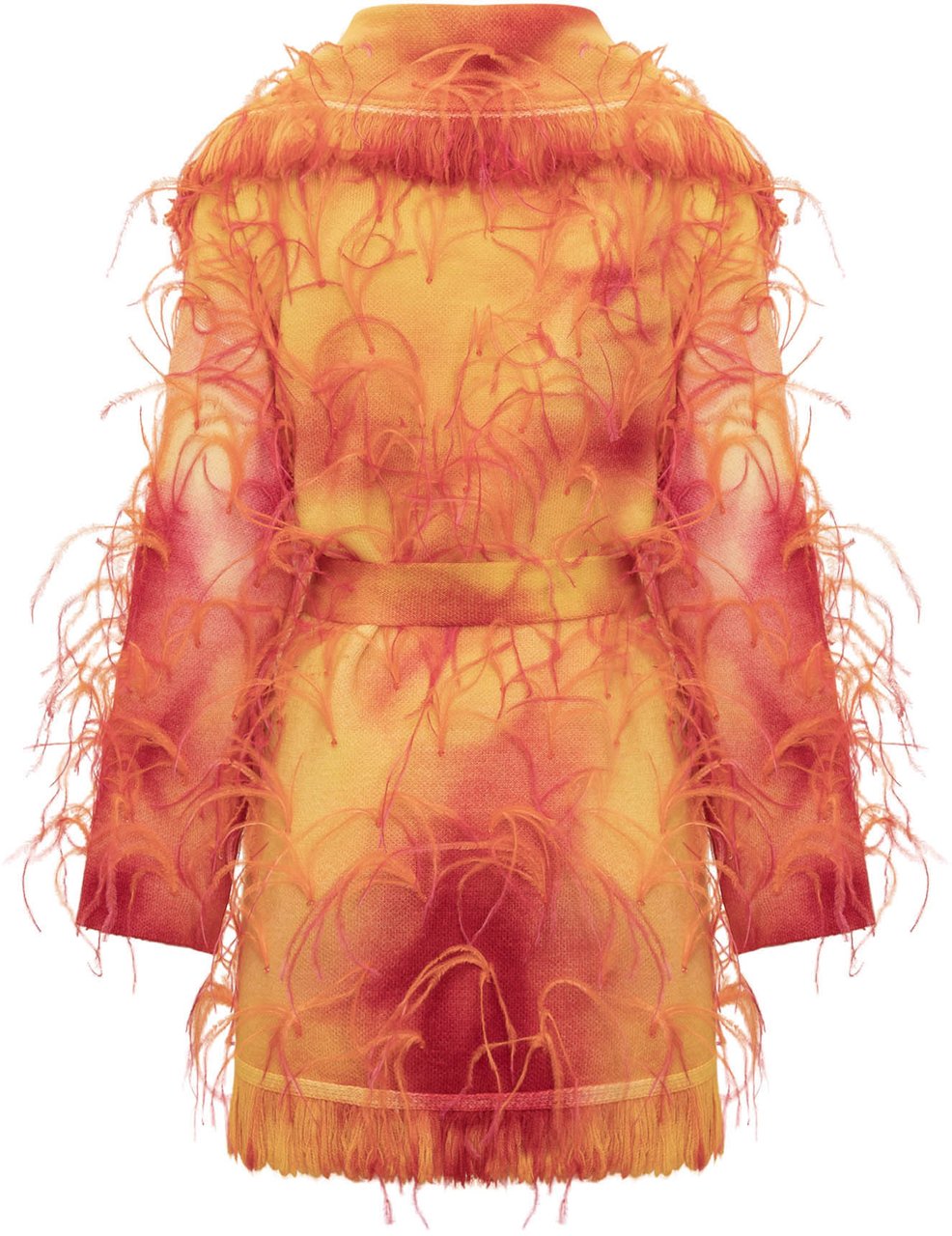 Alanui Cardigan Sunset Geel