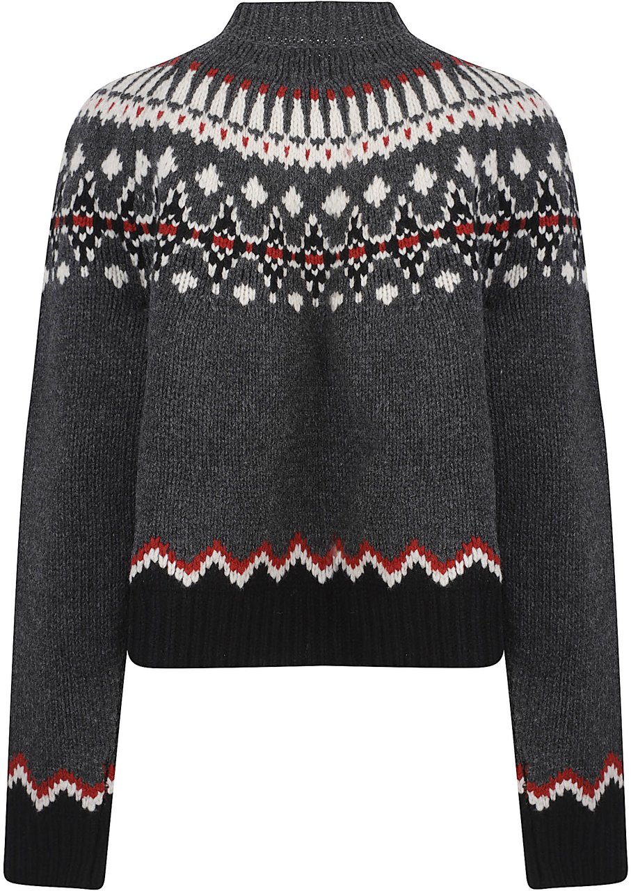 Alanui Sweet Winter Sweater Black Zwart