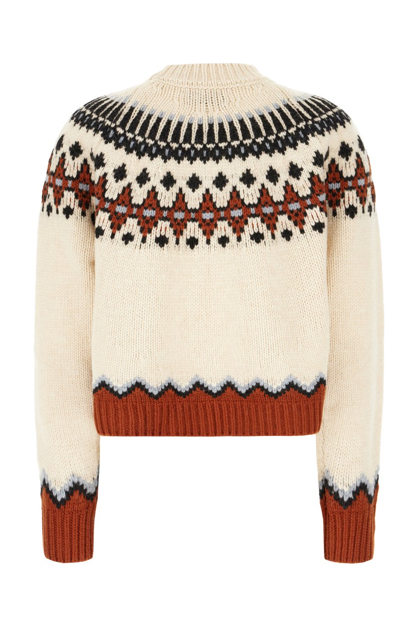 Alanui Alanui Embroidered wool sweater Divers