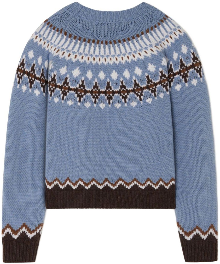 Alanui Sweaters Clear Blue Blauw