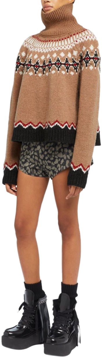 Alanui Sweaters Camel Beige