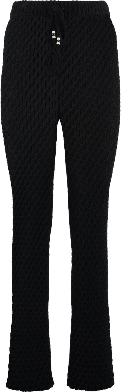 Alanui Knitted trousers Zwart