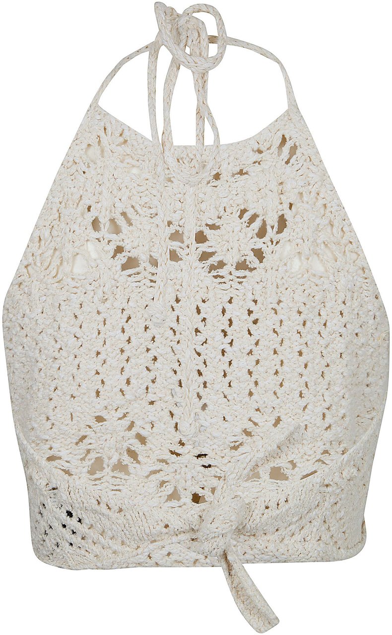 Alanui ALANUI LAGOON ROMANCE TOP Wit