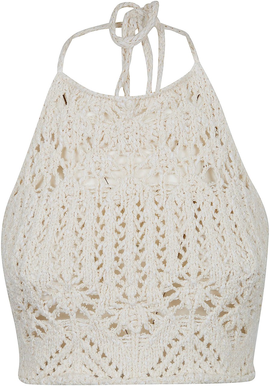 Alanui ALANUI LAGOON ROMANCE TOP Wit