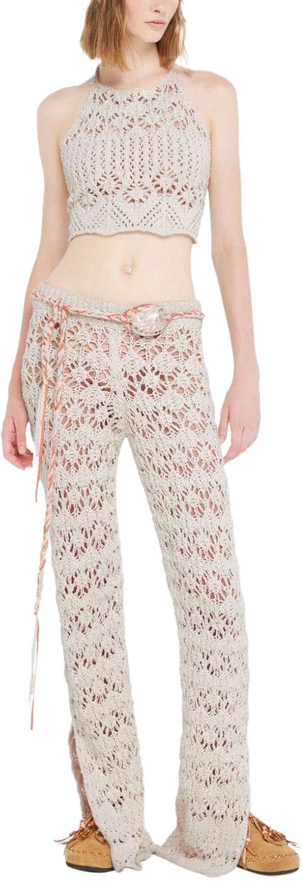 Alanui Top Cream Wit