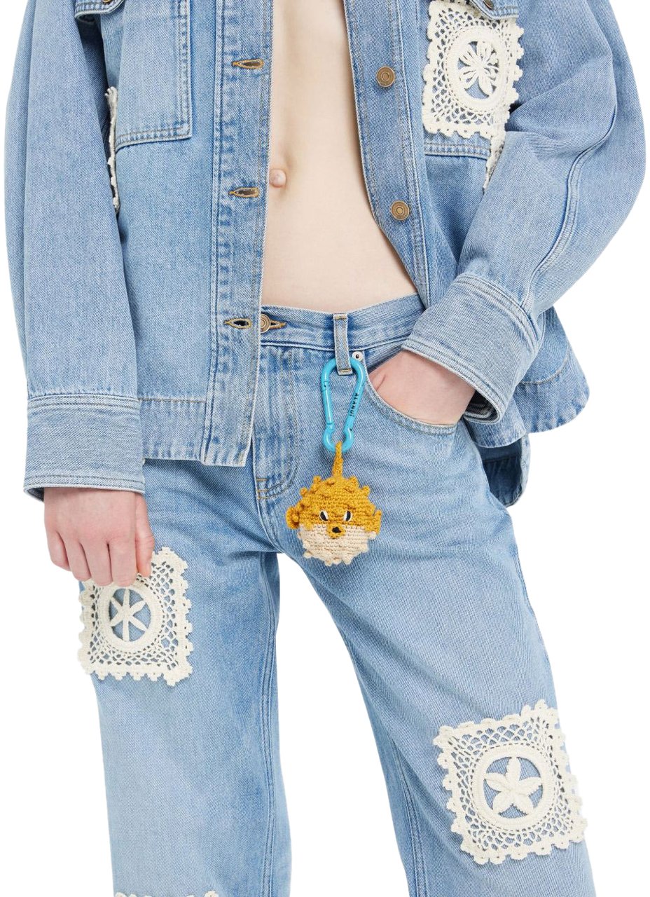 Alanui Keychains Yellow Geel