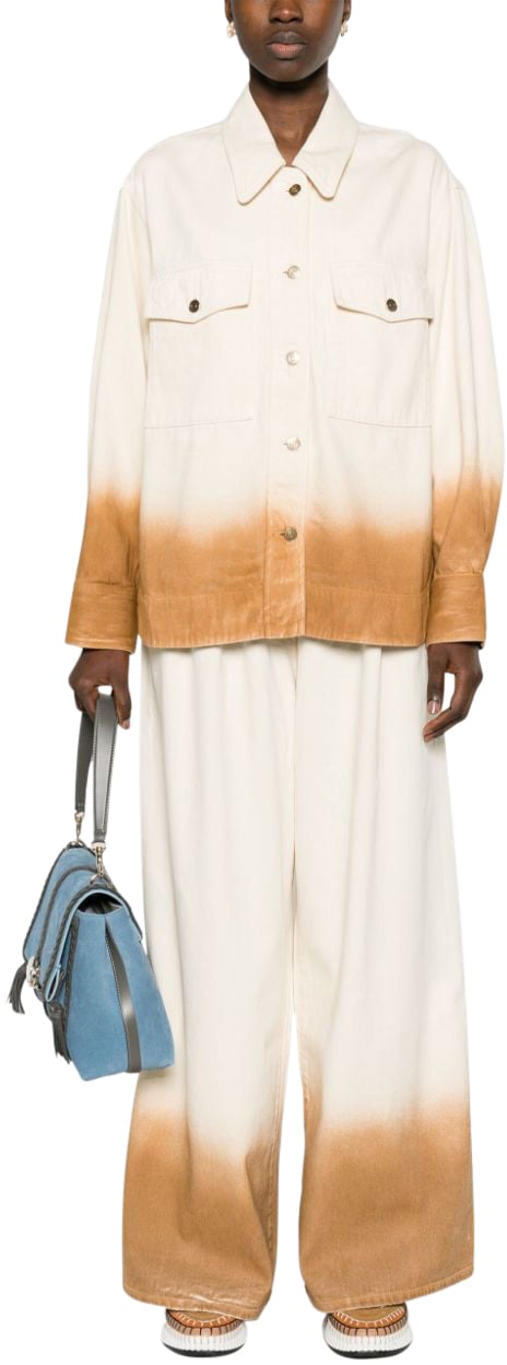 Alanui Jeans White Wit
