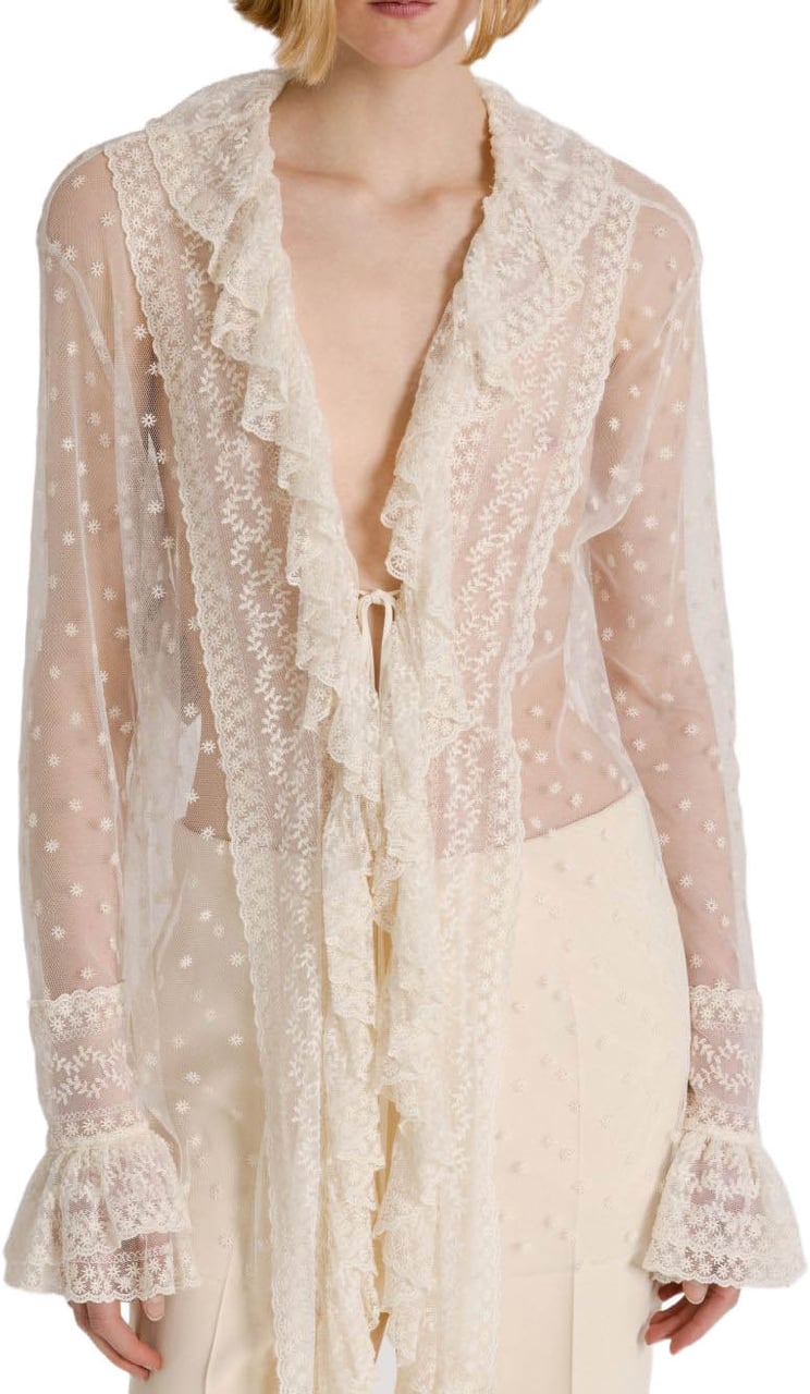 Alberta Ferretti Shirts White Wit