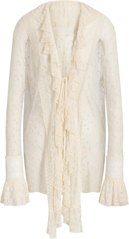 Alberta Ferretti Shirts White Wit