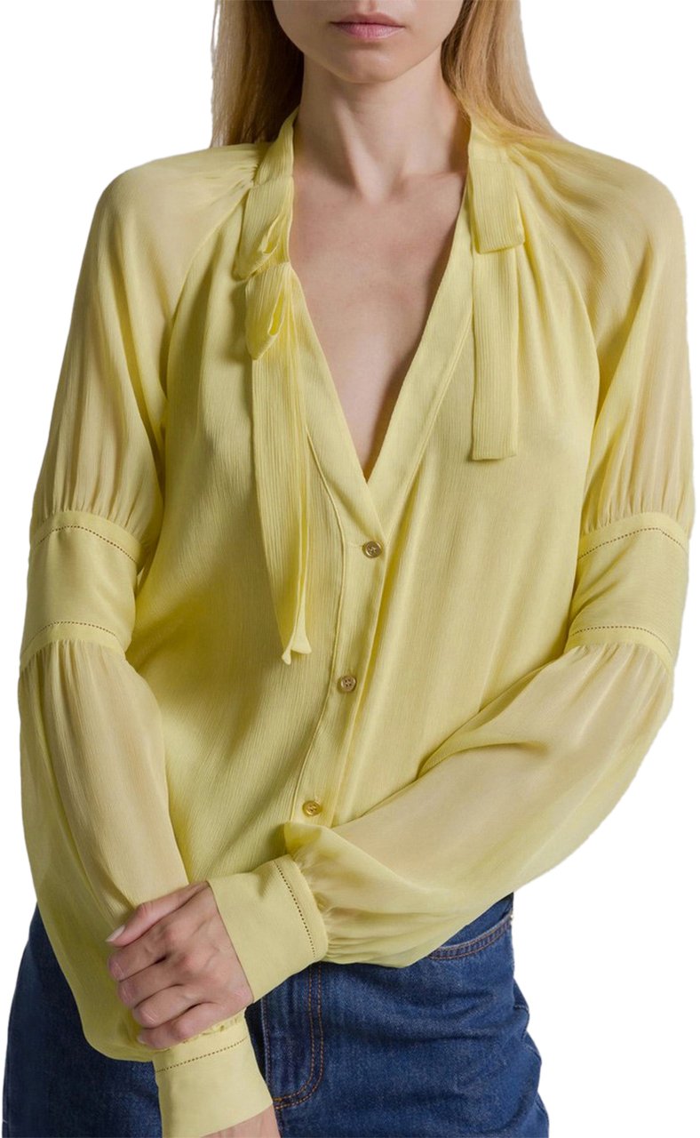 Alberta Ferretti Shirts Yellow Geel